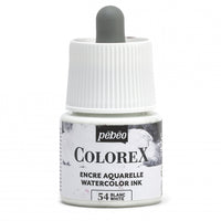 Pebeo Colorex tekutý akvarel 45 ml – Biela