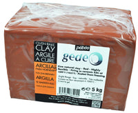 Pebeo Gédéo hrnčiarska hlina 5 kg červená – 5 kg červená