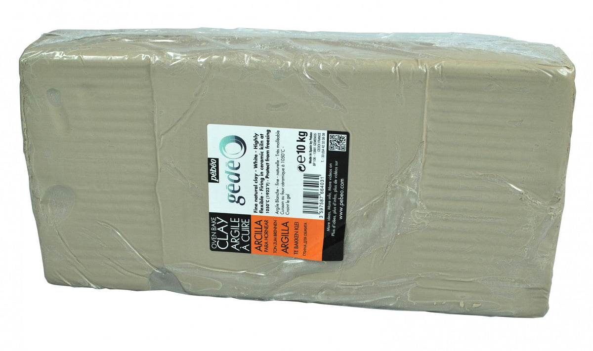 Pebeo Gédéo hrnčiarska hlina 5 kg červená – samotvrdnúca 10 kg biela