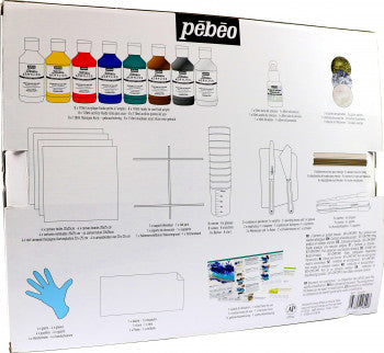 Pebeo kompletná sada na pouring – 47 ks