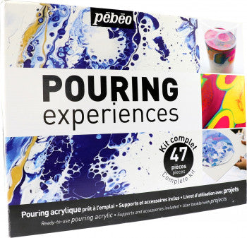 Pebeo kompletná sada na pouring – 47 ks