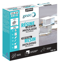 Krištáľová epoxidová živica Pebeo Gédéo Crystal Resin 150 ml číra