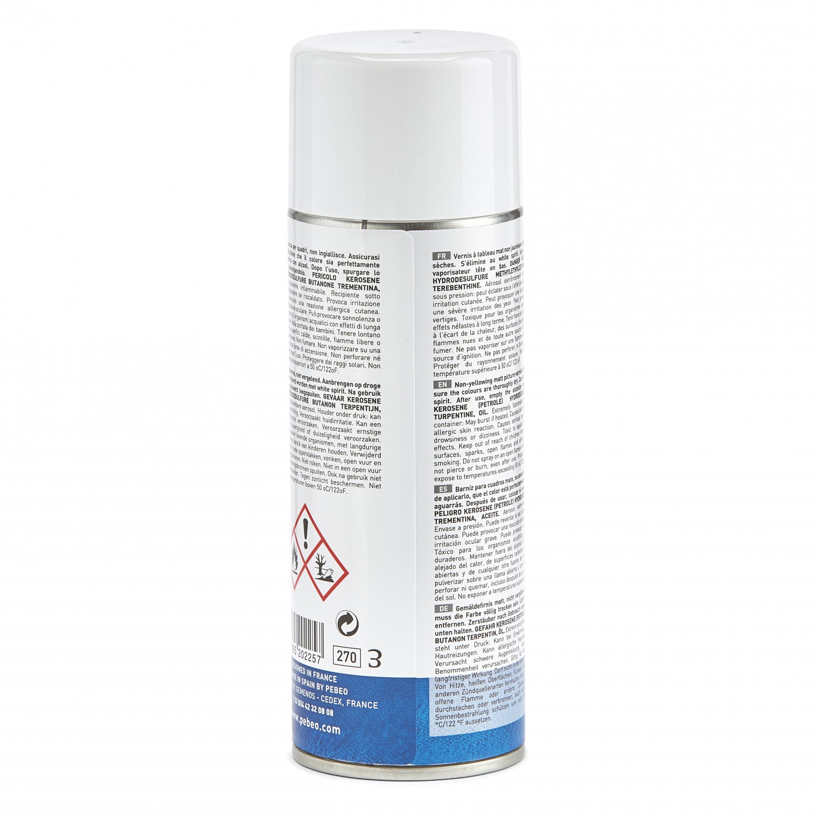 PEBEO matný finálny lak v spreji Studio Acrylics 200 ml