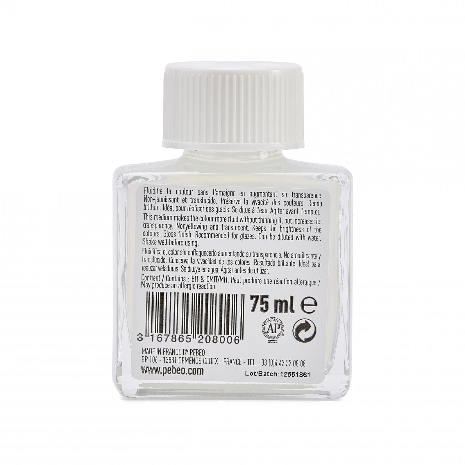 Pebeo lesklé akrylové médium 75 ml