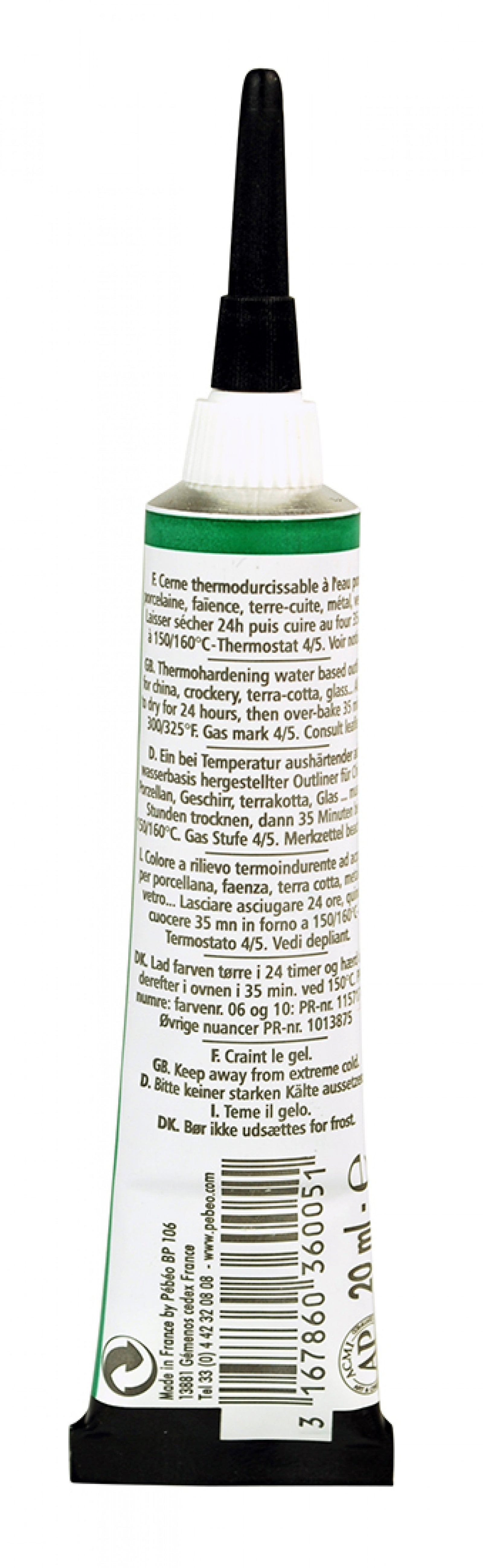 Pebeo Porcelaine 150 reliéfna kontúra na porcelán 20 ml