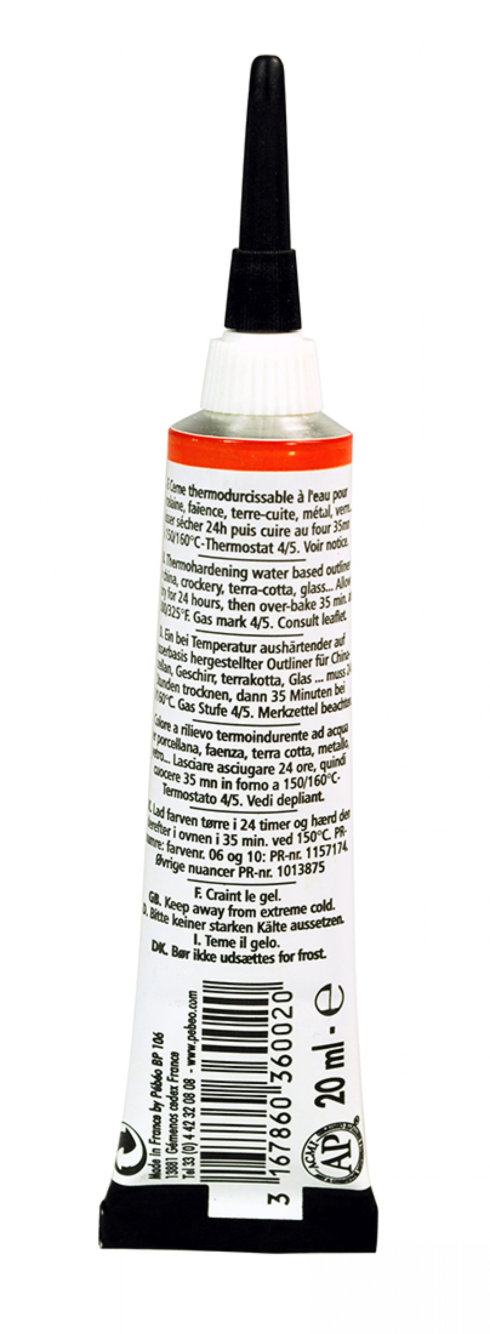 Pebeo Porcelaine 150 reliéfna kontúra na porcelán 20 ml