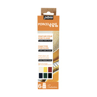 PEBEO Porcelaine 150 sada farieb na porcelán 6 x 20 ml