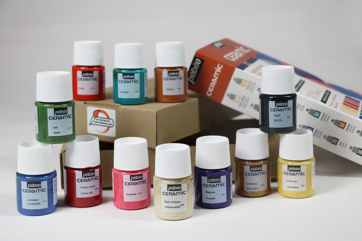 Pebeo sada farieb na keramiku Ceramic 12 x 20 ml