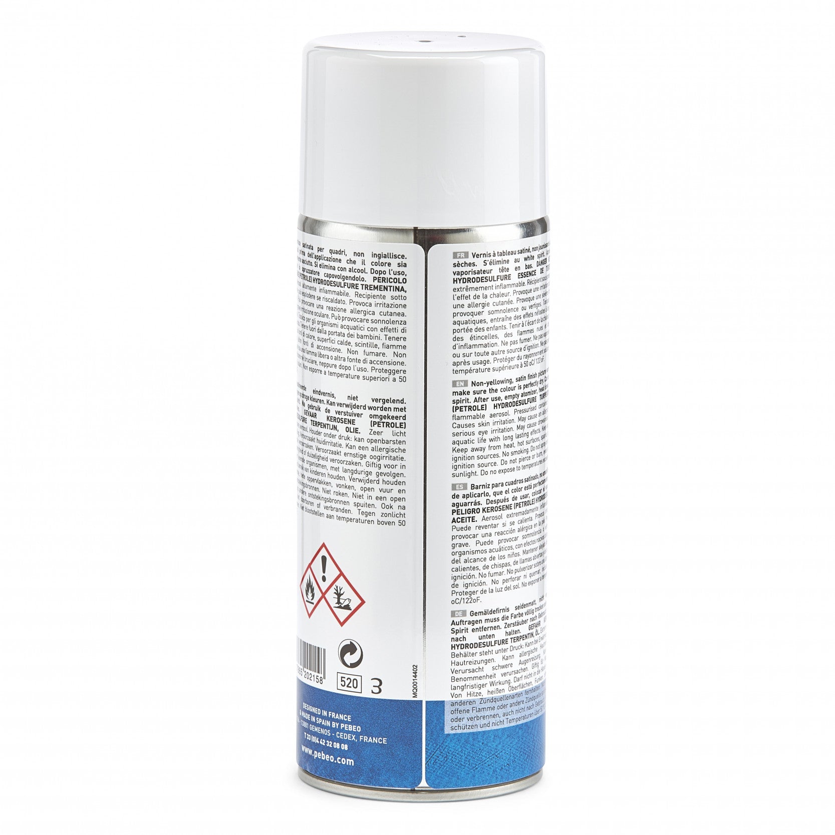 Pebeo saténový lak v spreji 400 ml
