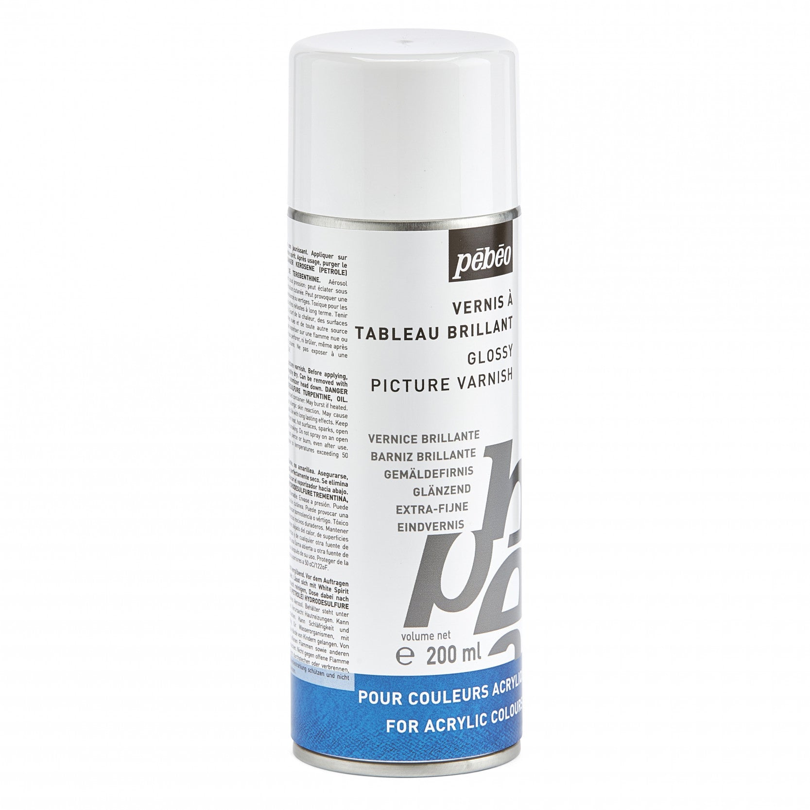 Pebeo Studio Acrylics lesklý lak v spreji 200 ml