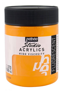 Pebeo Studio akrylová farba 500 ml – Fluorescenčná oranžová