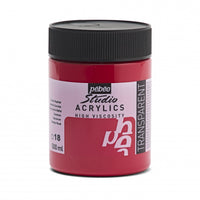 Pebeo Studio akrylová farba 500 ml – Naftolový karmín