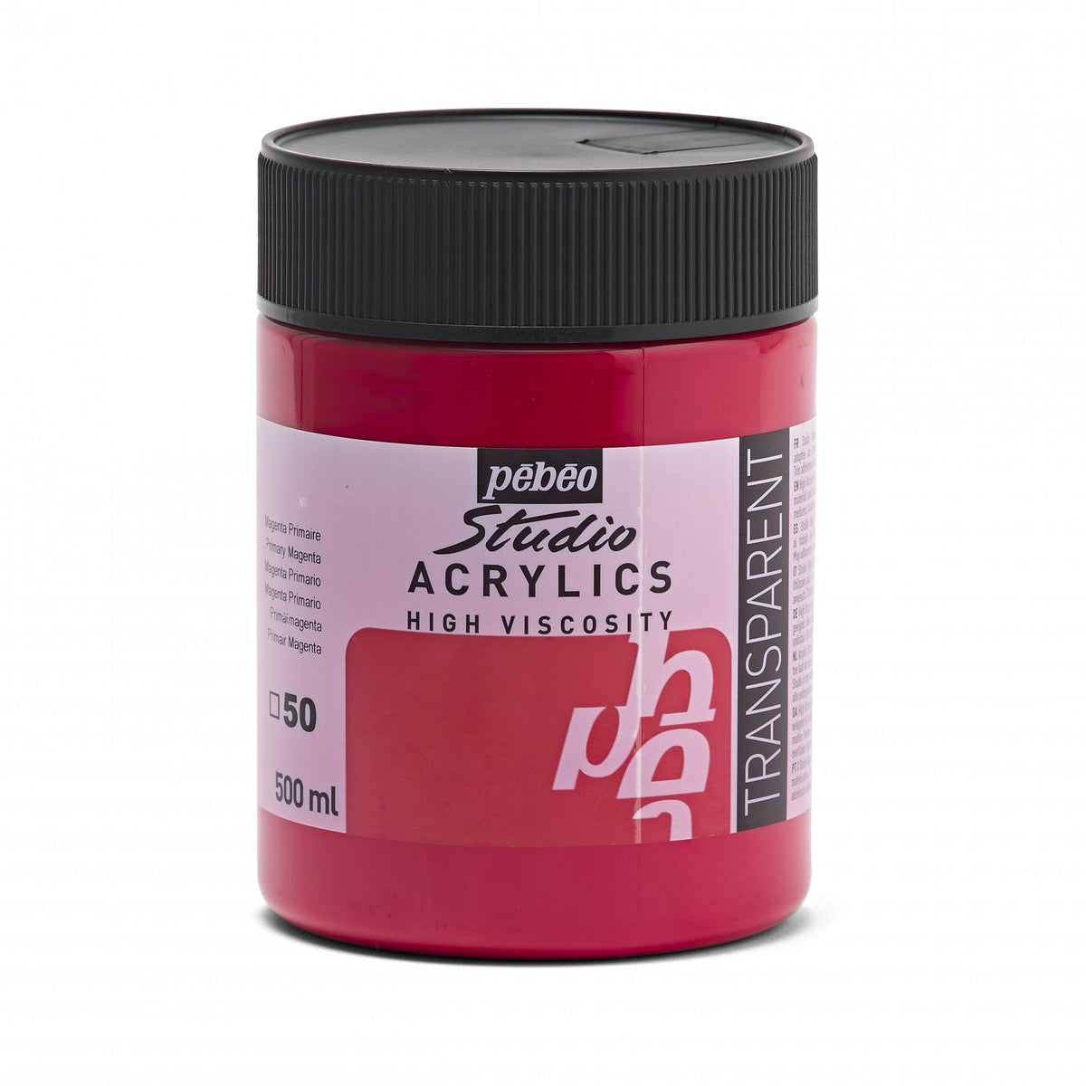 Pebeo Studio akrylová farba 500 ml – Purpurová