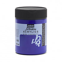 Pebeo Studio akrylová farba 500 ml – Tmavá ultramarínová modrá