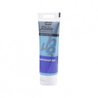 Pebeo Studio akrylový gél 100 ml Phosphorescent Blue