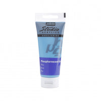 Pebeo Studio akrylový gél 100 ml Phosphorescent Blue