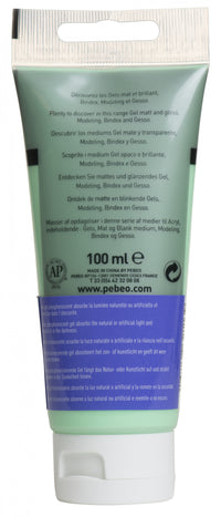 Pebeo Studio akrylový gél 100 ml Phosphorescent Turquoise