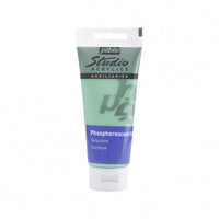 Pebeo Studio akrylový gél 100 ml Phosphorescent Turquoise