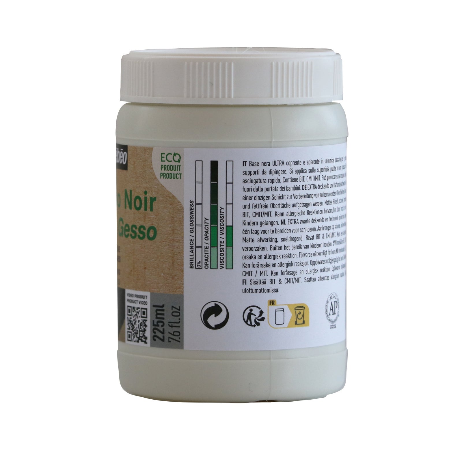 Pebeo Studio čierny šeps 225 ml