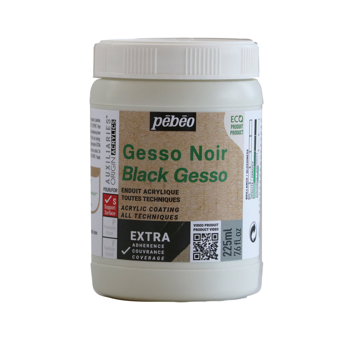 Pebeo Studio čierny šeps 225 ml