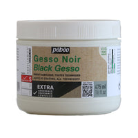 Pebeo Studio Acrylics čierny akrylový šeps 475 ml