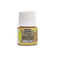Vitrážna farba na sklo Pebeo Vitrea 160 – 45 ml, Shimmer Gold