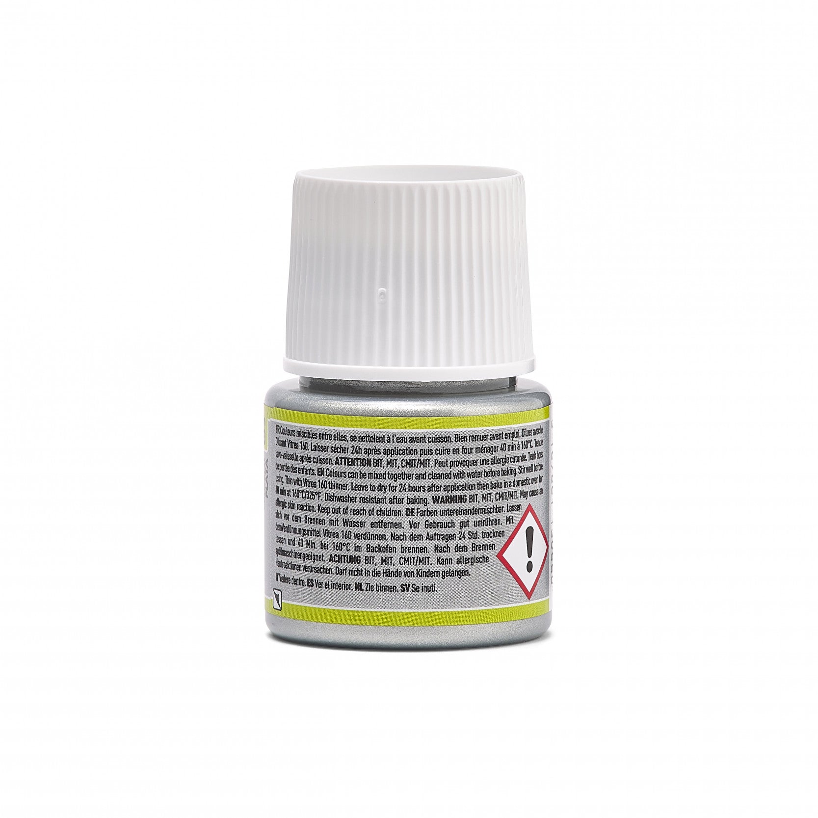 Pebeo Vitrea 160 vitrážová farba na sklo 45 ml Shimmer Silver