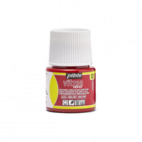 Vitrážna farba na sklo Pebeo Vitrea 160 lesklá 45 ml – Papriková