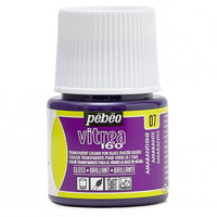 Vitrážna farba na sklo Pebeo Vitrea 160 lesklá 45 ml