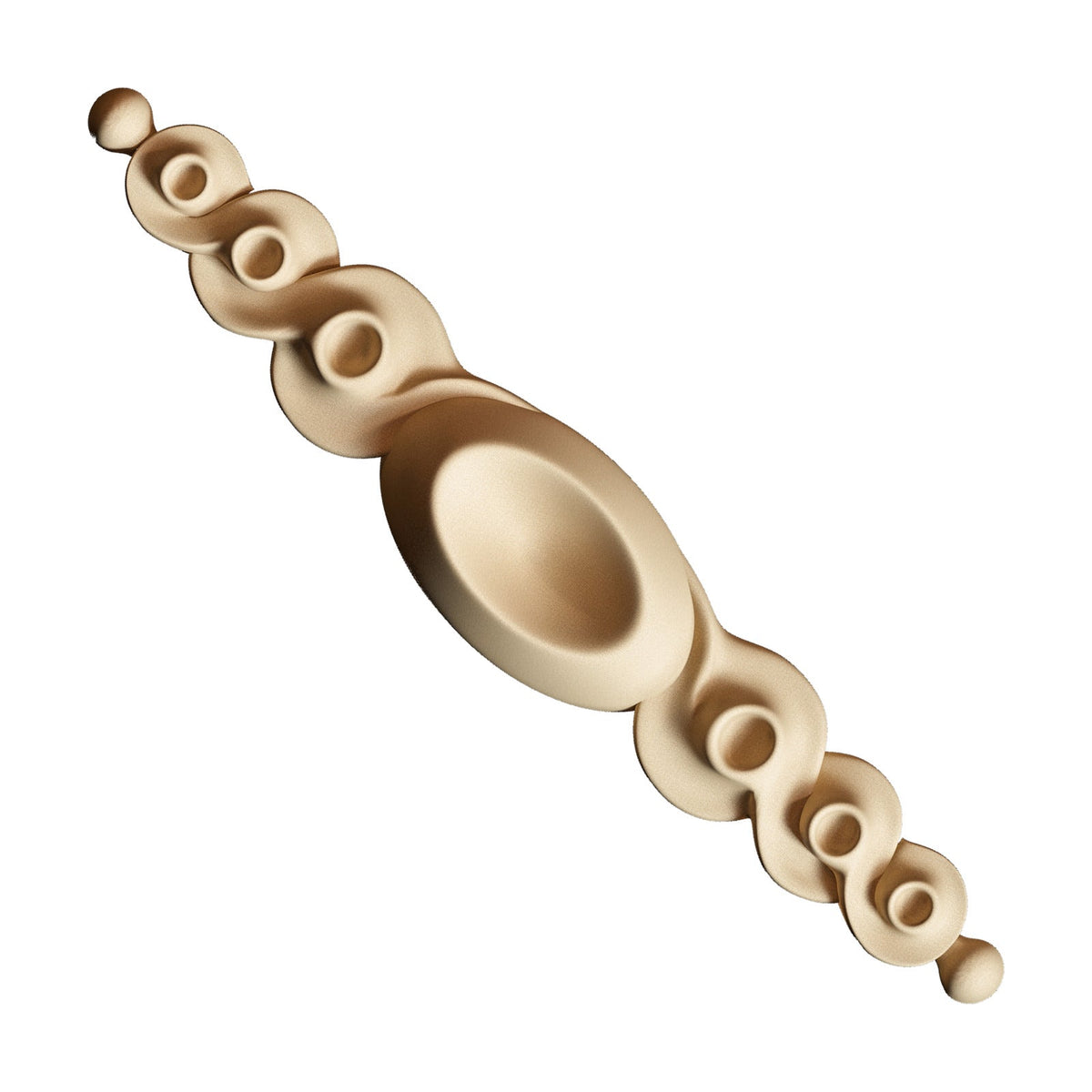 Pentart ohybné drevo Elastic wood DC 108 volute 10,8 x 2,0 x 0,7 cm