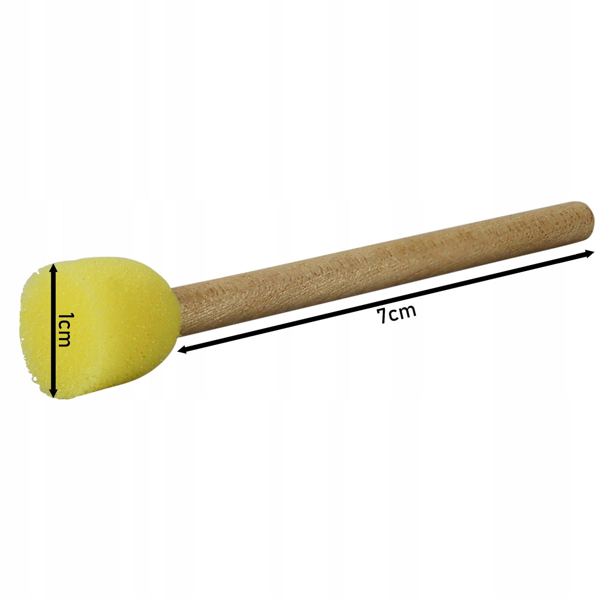 Phoenix okrúhly tupovací štetec, 10 mm – veľkosti 1# až 4#