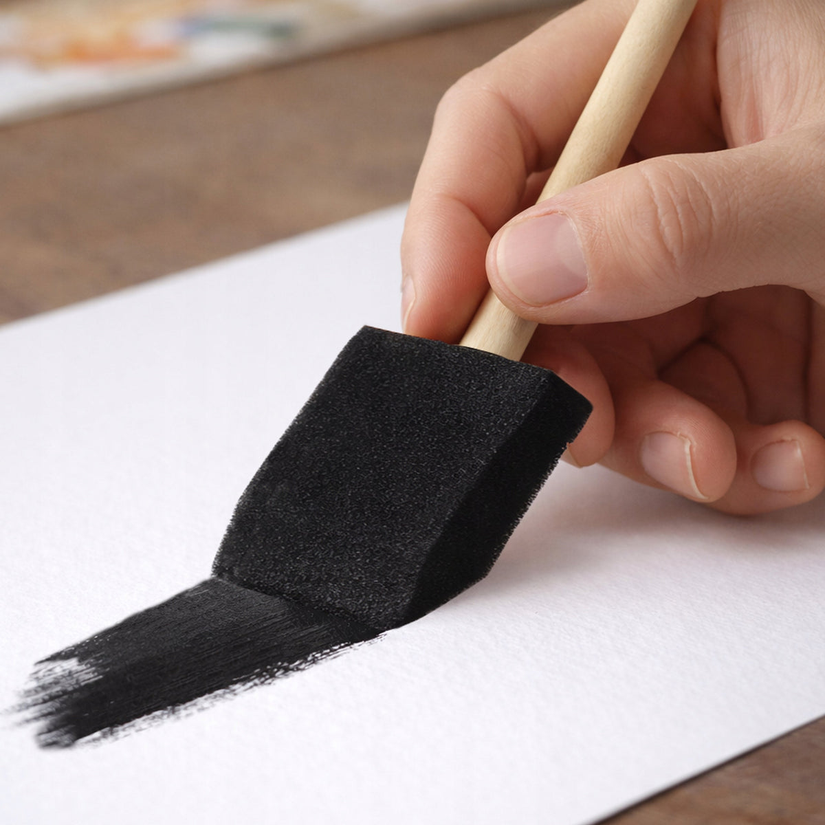Phoenix plochý penový štetec 25 – 75 mm – výber veľkosti