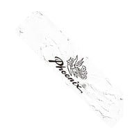 Phoenix šepsované plátno v tvare srdca na lepenke 3 mm, 20 – 50 cm