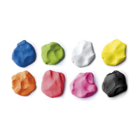 Plastelína GIOTTO Patplume neónové farby 8 x 33 g
