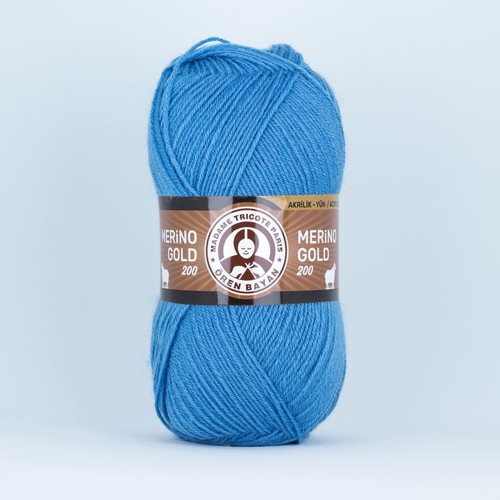 Pletacia priadza Madame Tricote Paris Merino Gold 200 - 100 g  | rôzne farby — obrázok 1