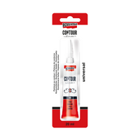 Kontúrovacia farba PENTART - 20 ml – červená