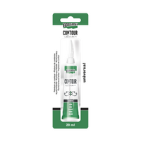Kontúrovacia farba PENTART - 20 ml – zelená