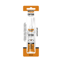 Kontúrovacia farba PENTART - 20 ml – oranžová