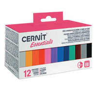 Polymerová hmota CERNIT sada 12x25 g Basic — obrázok 1