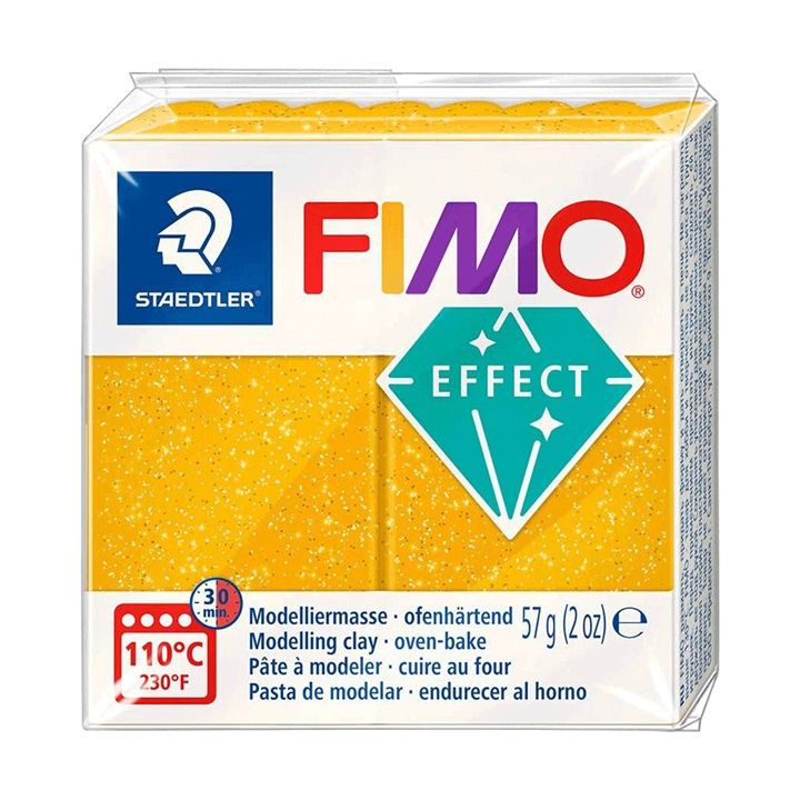 Polymérová hmota FIMO Effect 57 g – Zlatá s trblietkami