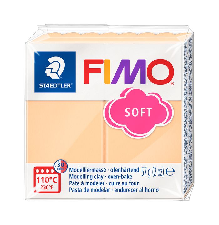 FIMO Soft Modelliermasse 57 g – Pfirsich