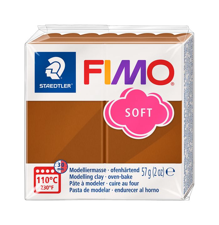 Polymérová hmota FIMO Soft 57 g – Karamelová