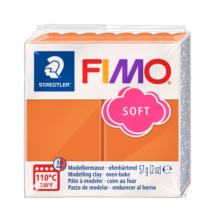 FIMO Soft Modelliermasse 57 g – Kognakfarben