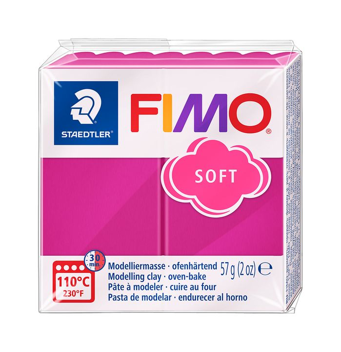 Polymérová hmota FIMO Soft 57 g – Malinová
