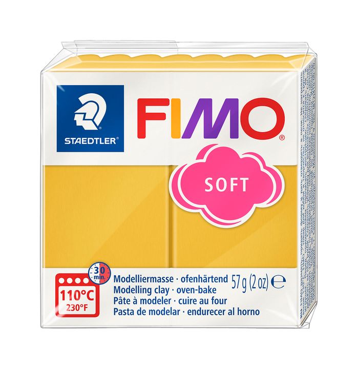Polymérová hmota FIMO Soft 57 g – Mango karamel