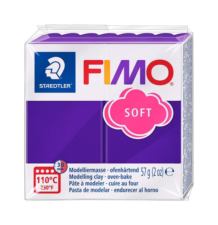 FIMO Soft Modelliermasse 57 g – Pflaumenblau
