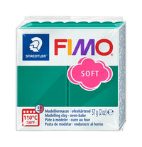 FIMO Soft Modelliermasse 57 g – Smaragdgrün