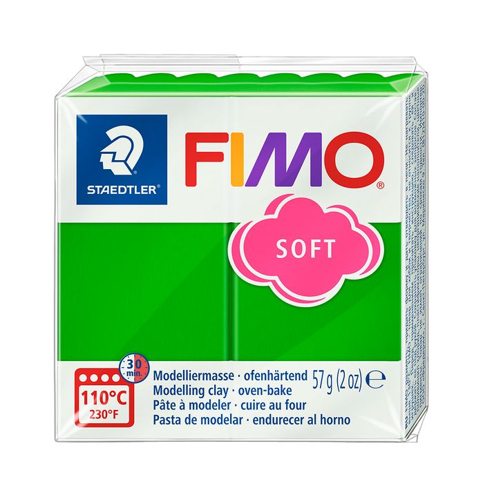 Polymérová hmota FIMO Soft 57 g – Tropická zelená