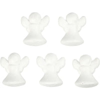 Polystyrénový anjel 6 cm 5 ks — obrázok 2