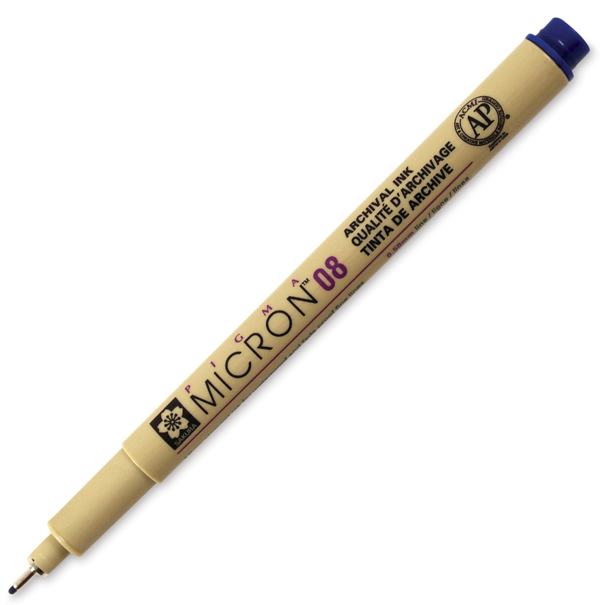 Popisovač SAKURA Pigma Micron kráľovská modrá – 0,45 – 0,50 mm
